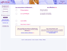 Tablet Screenshot of affectionplus.com